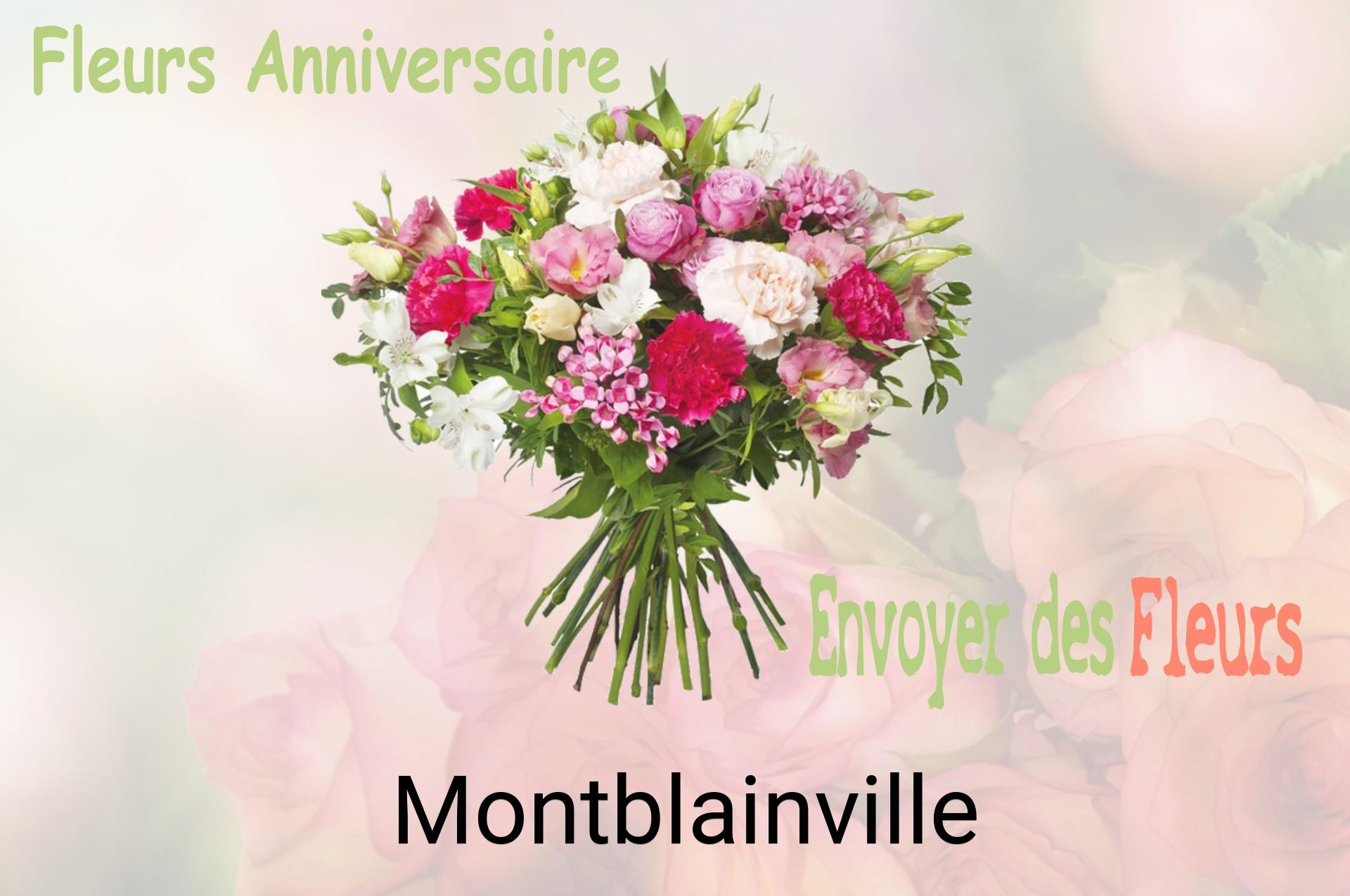 Bouquet de fleurs d’anniversaire livré à Montblainville