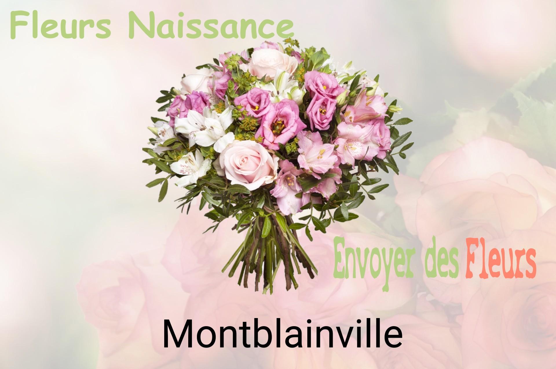 Bouquet de fleurs de naissance livré à Montblainville